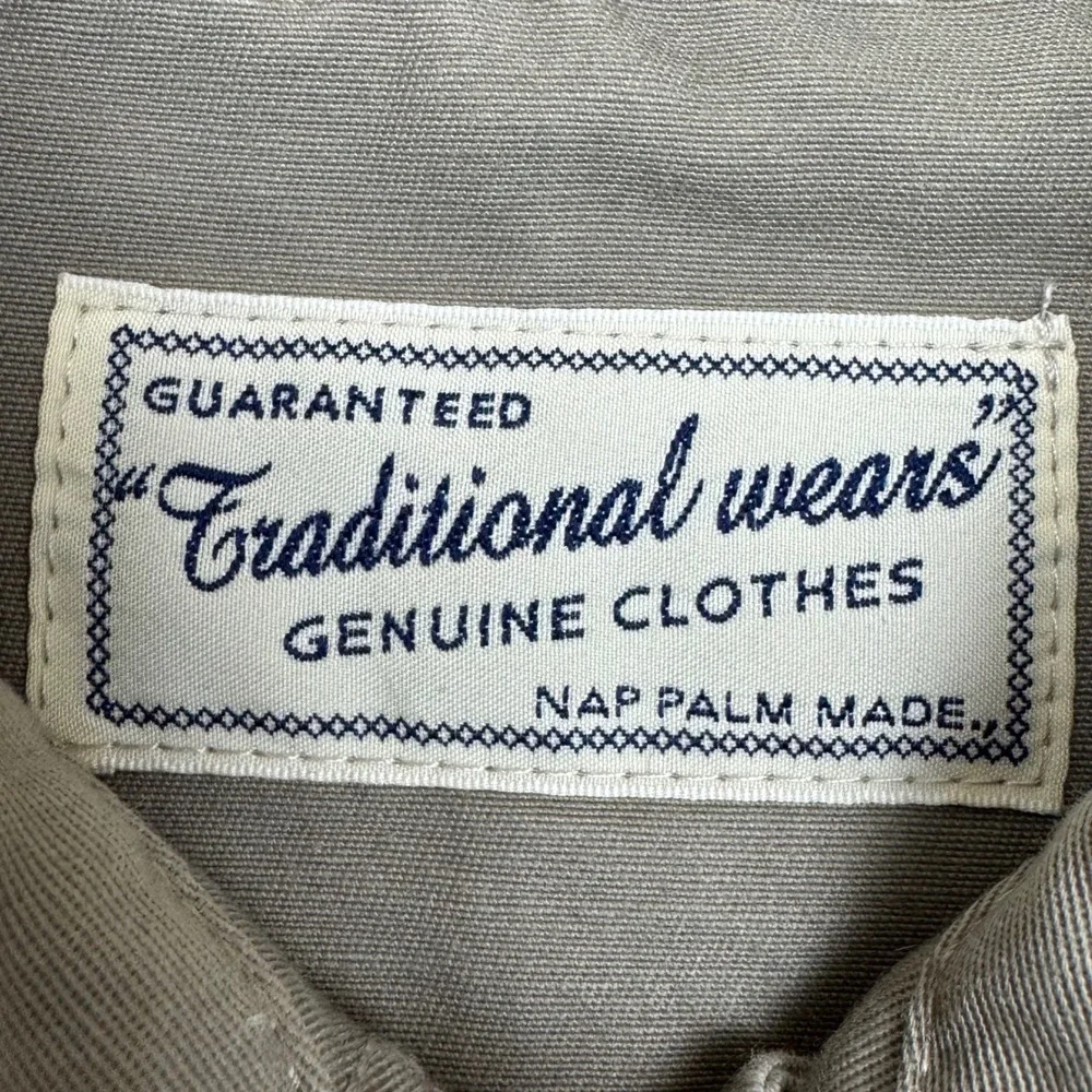 Traditional Wears Cotton Trench Coat Womens M L Khaki Belted Classic Understated
